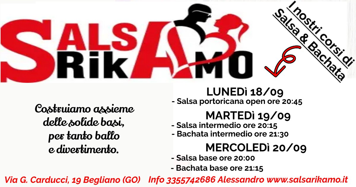 SalsaRikamo –  La salsa che ama Rik