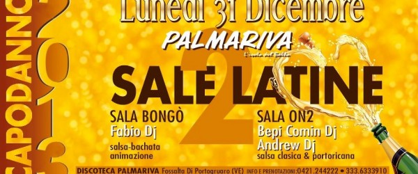 Capodanno salsa classica Palmariva con la scuola Salsarikamo